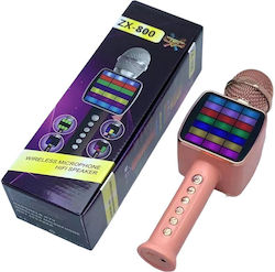 Kabelloses Karaoke-Mikrofon ZX800 889442_pi Rosa