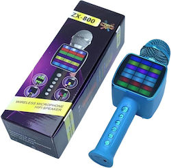 Kabelloses Karaoke-Mikrofon ZX800 889442_bl Blau