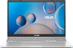 Asus X515MA-EJ9380CW 15.6" FHD (Celeron Dual Core-N4020/8GB/256GB SSD/W11 Acasă) Argintiu transparent (Tastatură GR)