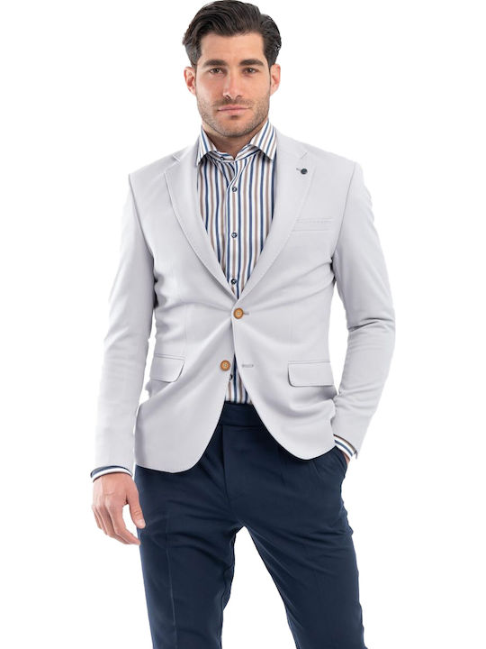Vittorio Artist Summer Men’s Suit Jacket with S...