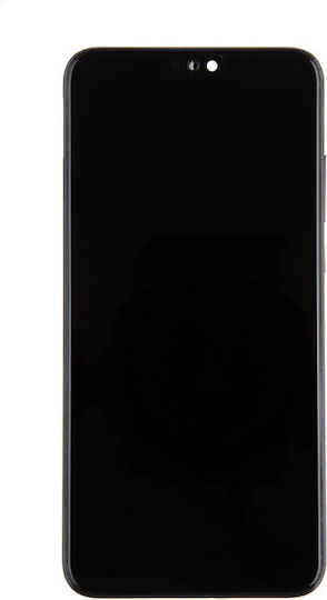 Οθόνη mit Touch-Mechanismus und Rahmen für Honor 9X Lite (Midnight Black)