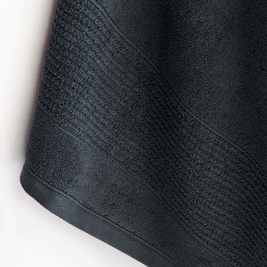 Palamaiki Bath Towel Roke 70x140cm Black Weight 600gr/m²