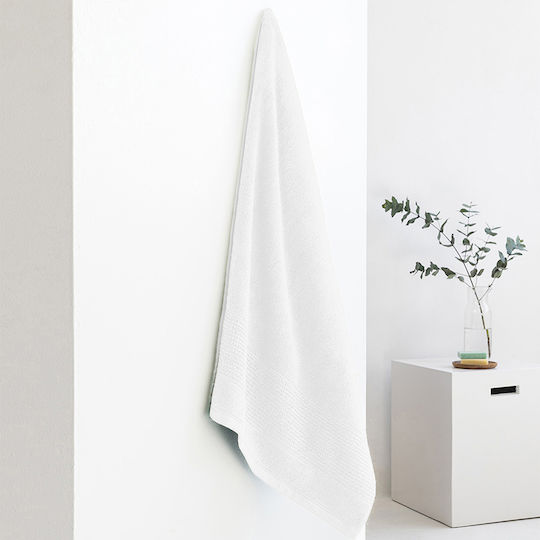 Palamaiki Bath Towel Roke 100x150cm White Weight 600gr/m²