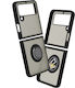 Techsuit Techsuit Glinth Back Cover Πλαστικό / Σιλικόνης 2mm Μαύρο (Galaxy Z Flip3 5G)