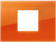 Vimar Horizontal Switch Frame 1-Slot Orange 196...