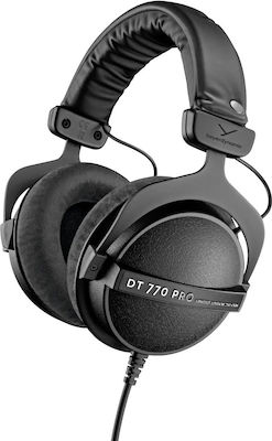 BeyerDynamic DT 770 Pro (250 Ohms) Ενσύρματα Over Ear Studio Ακουστικά Μαύρα