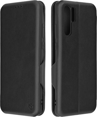 Techsuit Brieftasche Synthetisches Leder Schwarz (Huawei P30 Pro) KF2313234