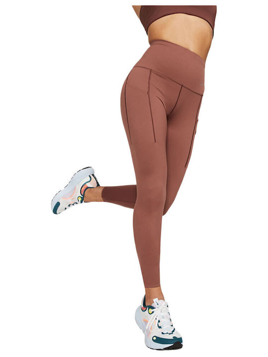 Nike Go Ausbildung Frauen Gekürzt Leggings Braun DQ5636-231