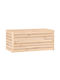 vidaXL Cutie de depozitare pentru exterior Lemn L101xW50.5xH46.5buc