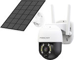 Foscam IP Surveillance Wi-Fi Waterproof Camera 4MP Full HD+ Battery Powered with Two-Way Audio White