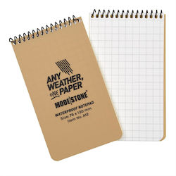 Notebook impermeabil 76x130mm Tan | Modestone