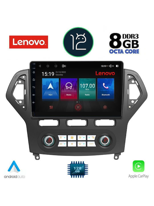 Lenovo Ηχοσύστημα Αυτοκινήτου για Ford Mondeo με Clima (Bluetooth/USB/WiFi/GPS) με Οθόνη Αφής 10.1"