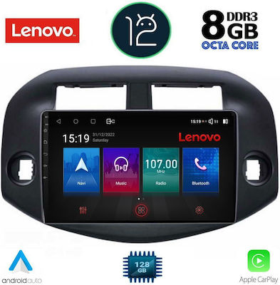 Lenovo Ηχοσύστημα Αυτοκινήτου για Toyota Rav 4 (Bluetooth/USB/WiFi/GPS) με Οθόνη Αφής 10.1"