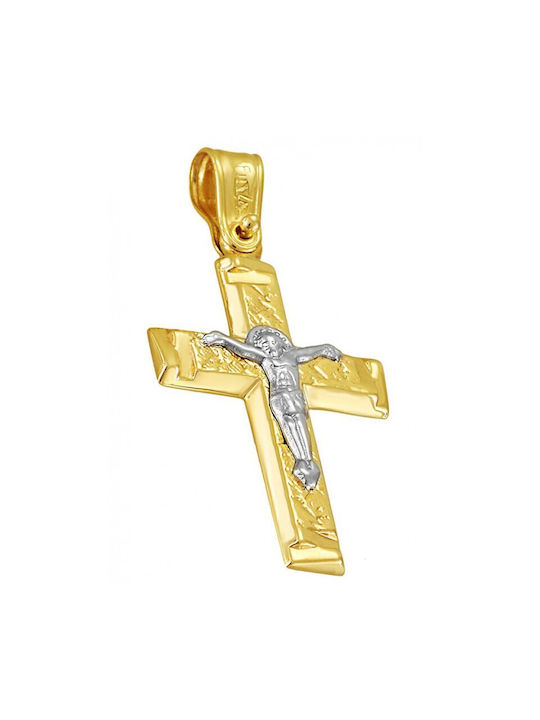 Goldkreuz ST25574F 14 Karat Goldkreuz