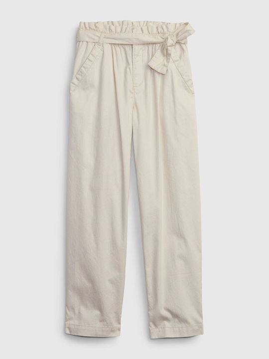 GAP Kids' Fabric Pants Beige