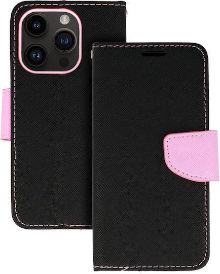 Fancy Wallet Δερματίνης Ροζ (Galaxy S23)