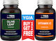 Ygia Olive Leaf Extract & Vitamin C 300mg Special Food Supplement for Immune System Support 2 x 60 Vegetable Capsules