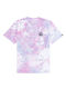 Element KETCH T-SHIRT Men΄s - Organic cotton - regular fit - TIE DYE PURP Multi