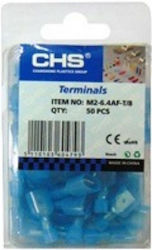 CHS 01.036.0479 Elektrische Anschlüsse Schnelltrennung Isolierung Blaue 50 Stück CHS 01.036.0479 Elektrische Anschlüsse Schnelltrennung Isolierung Blaue 50 Stück