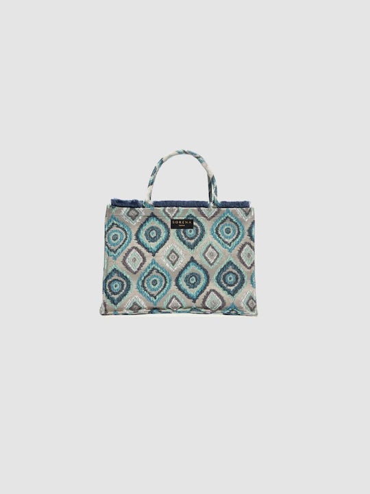 Geantă Tote Sorena Greece Handmade AGERI - ciel