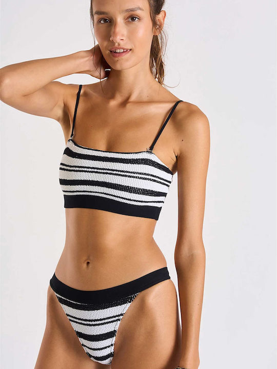 Banana Moon Melea Wafflestr Bikini Slip Λευκό