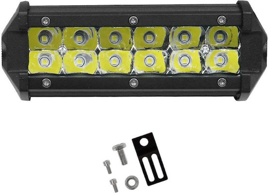Factory Waterproof Headlights Car in Bar Shape LED 12V 36W 10cm with White Lighting 1pcs
