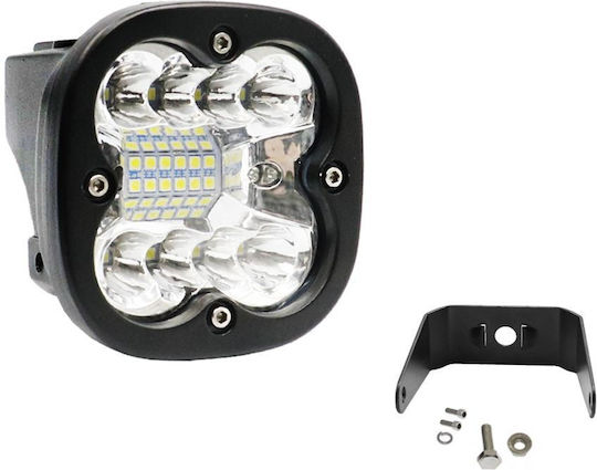 Factory Squareς Waterproof Headlights Car LED Universal 12V 60W 8cm with White Lighting 1pcs