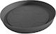 Serinova Plate Pot Plastic Gray 10x10cm