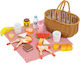 Viga Toys Holz Picknickkorb Für 1+ Jahre 30 Stück