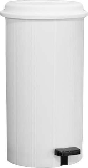 Viosarp White Waste Bin 28x28x48cm Viosarp White Waste Bin 28x28x48cm