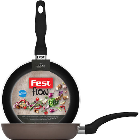 Fest Flow Pan made of Aluminum with Non-Stick Coating 22cm