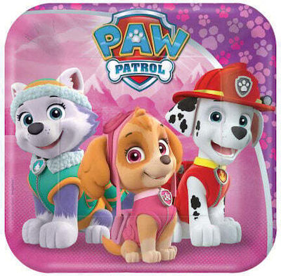 Amscan Paw Patrol Placă pentru Party 8buc