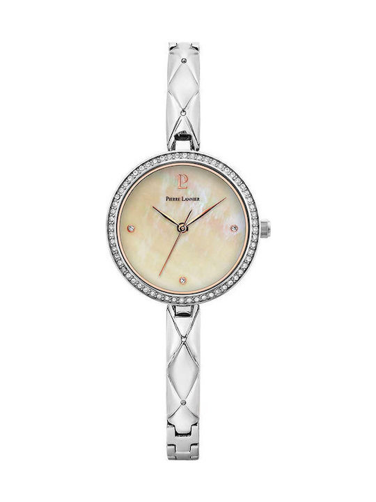 Damen Uhr mit Silber Metallarmband