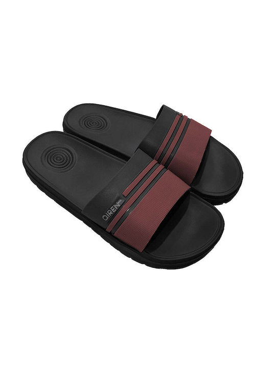 Ustyle Men's Slides Black