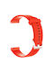 Silicone strap easy click Red 18mm