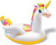 Intex Children's Inflatable Ride On for the Sea Unicorn with Handles White 198cm.