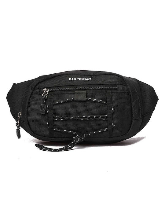 Bag to Bag Herren Bum Bag Taille Schwarz