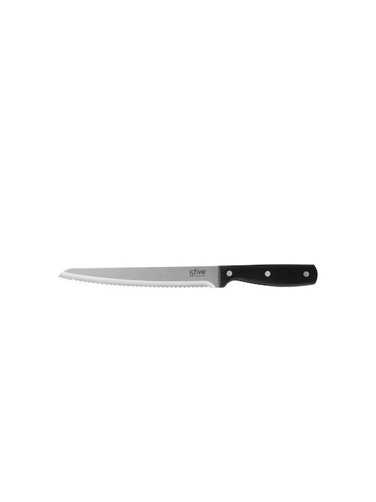 5Five Essentiel Μαχαίρι Ψωμιού από Ανοξείδωτο Ατσάλι 20cm 120305