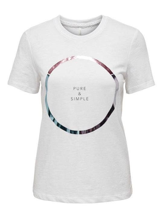 Only Women's T-shirt White