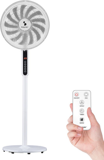 Beper Ventilator Sockel 55W Lüfterdurchmesser 40cm Weiß