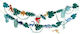 Meri Meri Dinosaur Kingdom Garland for Party Dinosaurs 1pcs