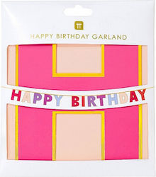 Talking Tables Happy Birthday Garland for Party 300cm