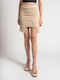 InShoes Mini Skirt in Beige color