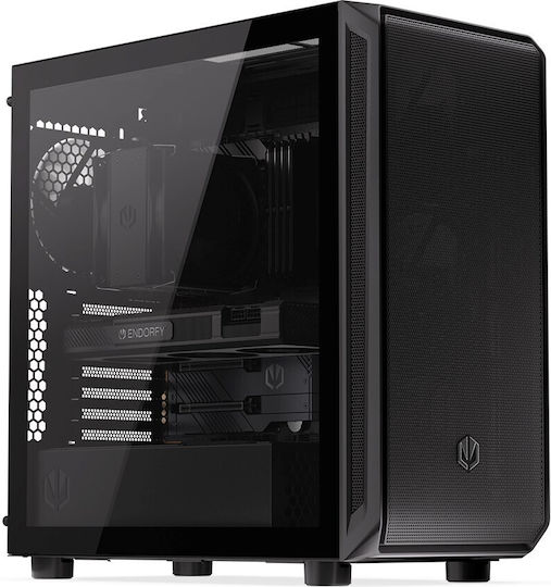 Endorfy Arx 700 Air Gaming Midi Tower Computer Case with Side Window Black