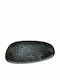 Bonna Servierplatte Oval Glas Schwarz 36cm 1Stück
