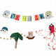 Meri Meri Pirate Icon Garland for Party Pirates 1pcs