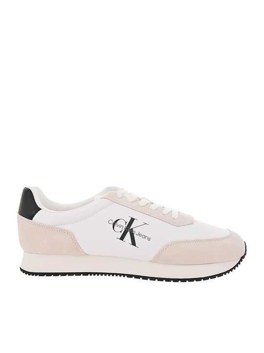 Calvin Klein Retro Runner Herren Sneakers Bianco