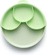 Miniware Baby Food Plate made of Silicone Green