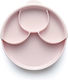 Miniware Baby Food Plate made of Silicone Pink