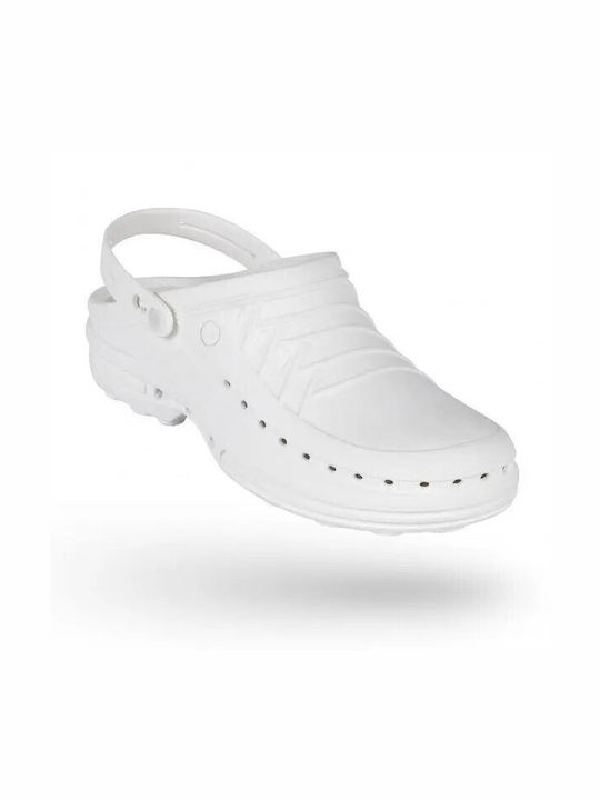 Wock Clog Professional Clog Professional Clog Pantof Professional Pantof White WOCK